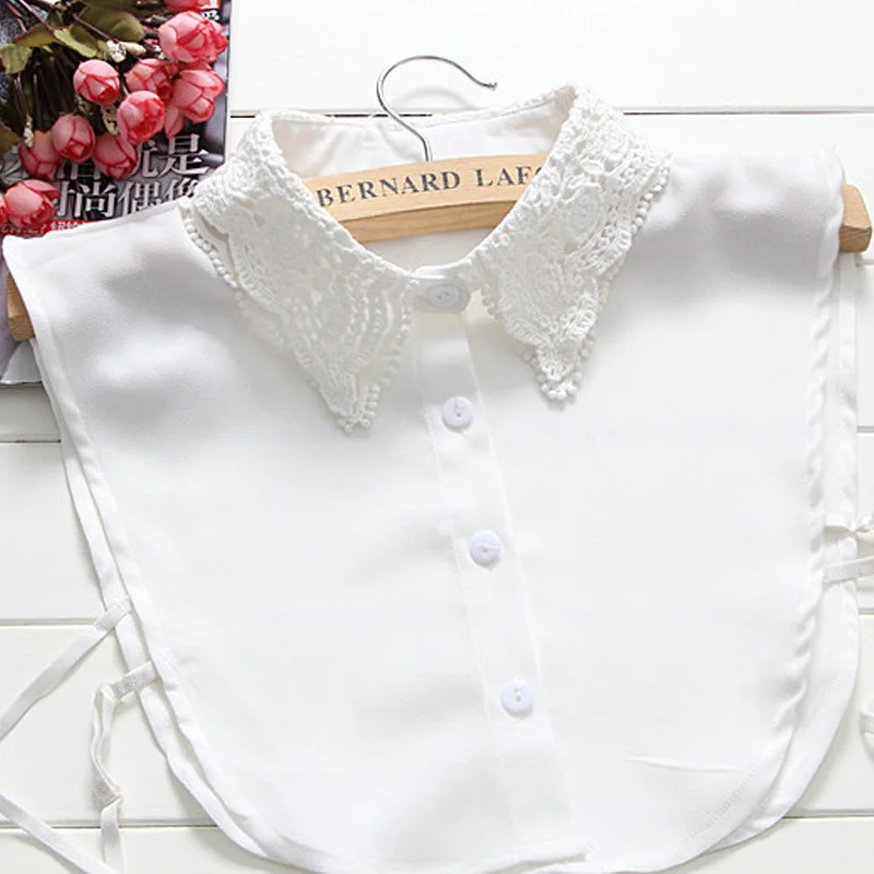 Ladies' Women's Style Fake Collar Spring autumn winter lace hollow fake collar false collar Crew Wavy Collar White
Ladies' Women's Style Fake Collar Spring autumn winter lace hollow fake collar false collar Crew Wavy Collar White