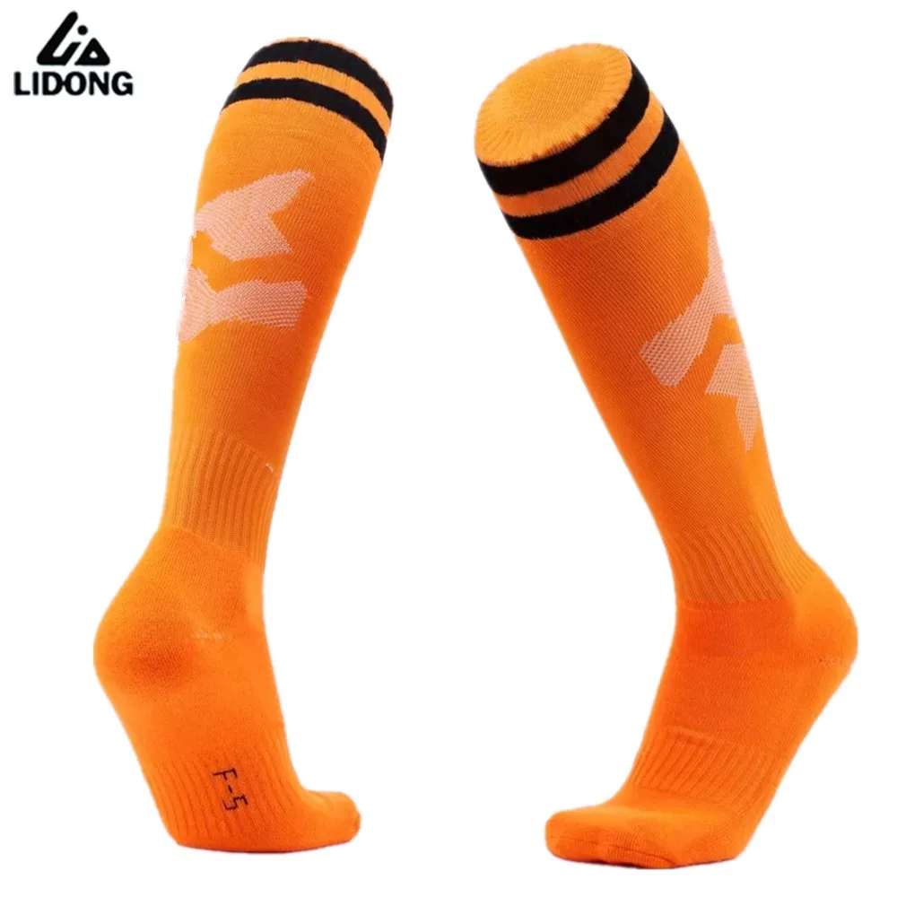 Image 2017 New Unisex Men Women Soccer socks Leg Support Stretch Compression Sox Sock Kids Youth Sports Running Football Cycling Socks