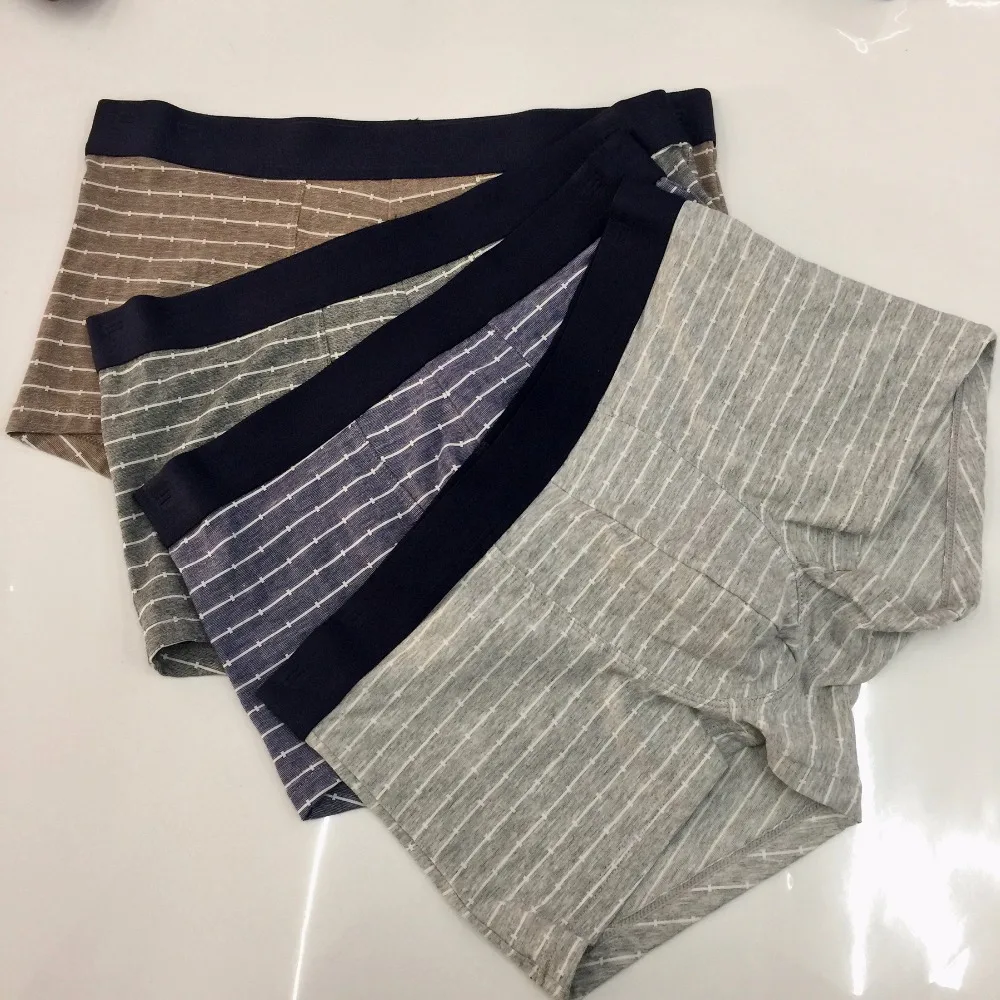 Cailun KeYin Hot Fashion Sexy Underwear Men's Boxer Cotton Striped Soft male underwear Boxer Fringe Underpants
Cailun KeYin Hot Fashion Sexy Underwear Men's Boxer Cotton Striped Soft male underwear Boxer Fringe Underpants