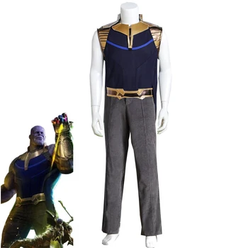 Movie The Avengers: Infinity War Thanos Cospaly Costume Halloween Carnival Uniforms Men's Outfit Custom Made
Movie The Avengers: Infinity War Thanos Cospaly Costume Halloween Carnival Uniforms Men's Outfit Custom Made
