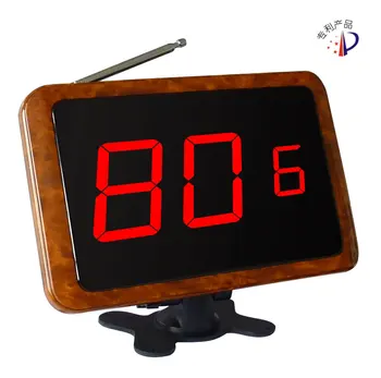 Free shipping! Wireless restaurant pager calling system receiver, wood color, could display call function, screen pager bell
Free shipping! Wireless restaurant pager calling system receiver, wood color, could display call function, screen pager bell