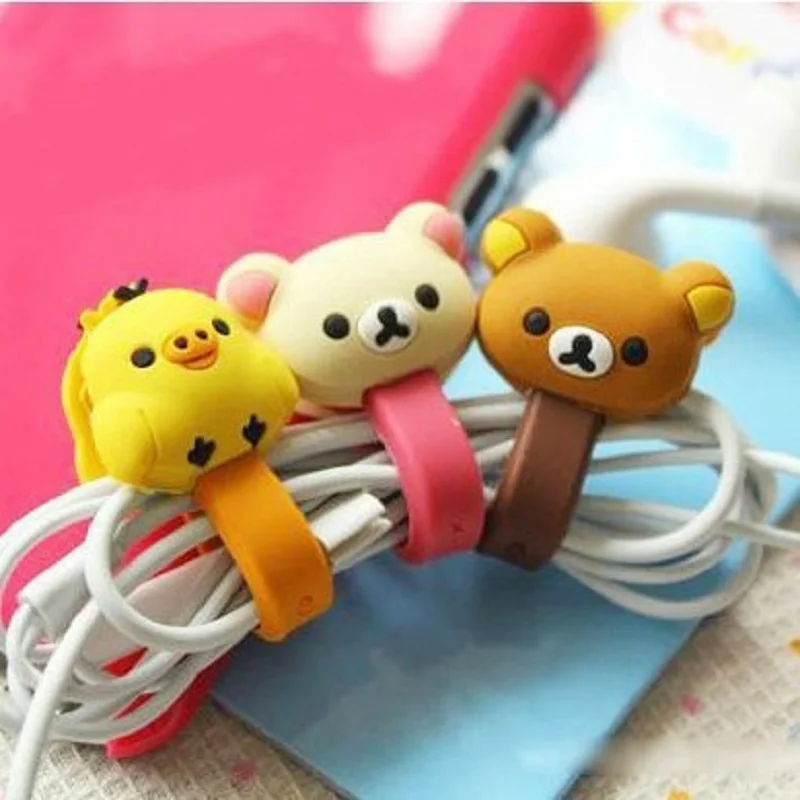 4Pc Kawaii Bear Chick Cable Bobbin Winder Protector Data Line Cord Protective Case USB Wire Line Cord Earphone Stationery Holder
4Pc Kawaii Bear Chick Cable Bobbin Winder Protector Data Line Cord Protective Case USB Wire Line Cord Earphone Stationery Holder