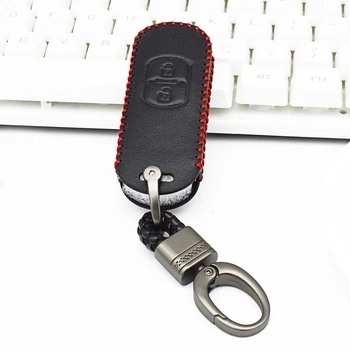 Leather Car Key Case Cover Shell with Braid Woven Key Holder For Mazda 3 6 CX5 CX7 CX-4 CX-5 CX-7 CX-9 RX8 Car Accessories
Leather Car Key Case Cover Shell with Braid Woven Key Holder For Mazda 3 6 CX5 CX7 CX-4 CX-5 CX-7 CX-9 RX8 Car Accessories
