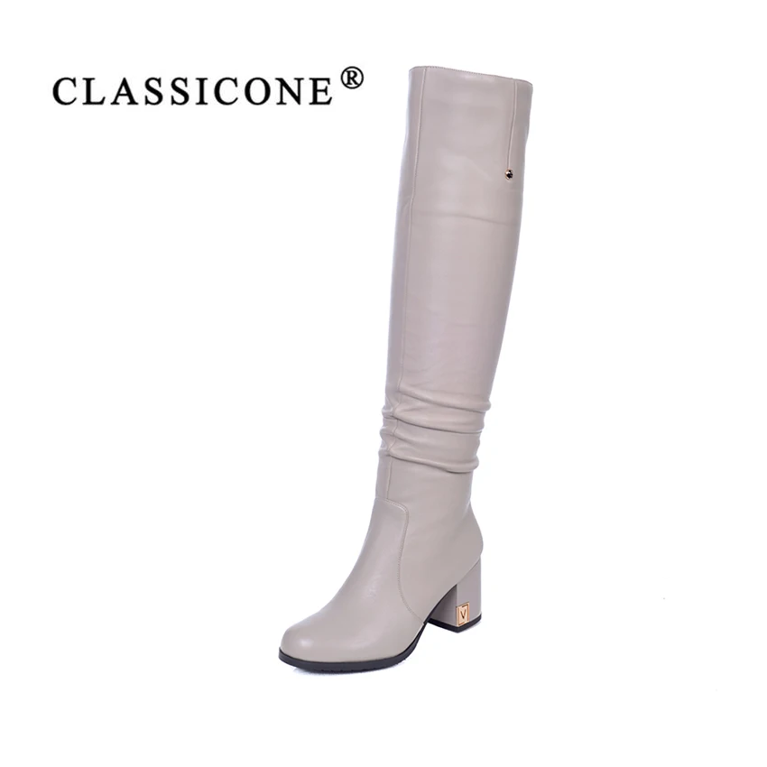 women shoes spring autumn woman Knee-High long boots high heel pumps genuine leather fashion brand style luxury sexy CLASSICONE
women shoes spring autumn woman Knee-High long boots high heel pumps genuine leather fashion brand style luxury sexy CLASSICONE