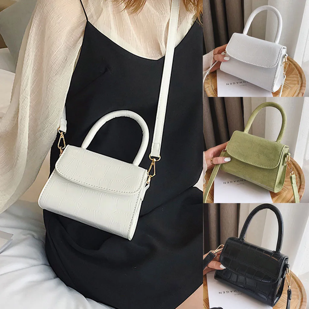 Fashion Women's Handbag 2020 Summer Women Retro Pure Color Vintage Leather Handbag Messenger Simple Shoulder Bag Drop Shopping
Fashion Women's Handbag 2020 Summer Women Retro Pure Color Vintage Leather Handbag Messenger Simple Shoulder Bag Drop Shopping