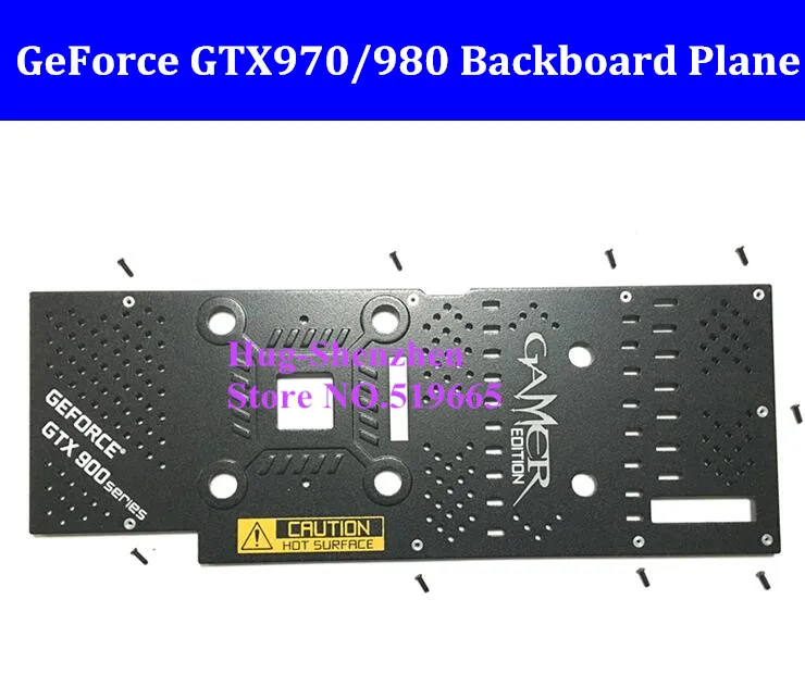 GeForce GTX980 GTX970 GTX 980 GTX 970 graphics card board Full Cover Graphics Card Water Cooling Block backboard rear panel
GeForce GTX980 GTX970 GTX 980 GTX 970 graphics card board Full Cover Graphics Card Water Cooling Block backboard rear panel