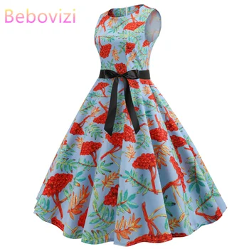 Bebovizi Summe Women Clothes 2019 Hepburn 50s 60s Retro Vestidos Casual Office Elegant Dresses Evening Party Sexy Bandage Dress
Bebovizi Summe Women Clothes 2019 Hepburn 50s 60s Retro Vestidos Casual Office Elegant Dresses Evening Party Sexy Bandage Dress