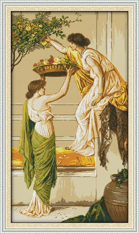 Flower women Printed Canvas DMC Counted Chinese Cross Stitch Kits printed Cross-stitch set Embroidery Needlework
Flower women Printed Canvas DMC Counted Chinese Cross Stitch Kits printed Cross-stitch set Embroidery Needlework