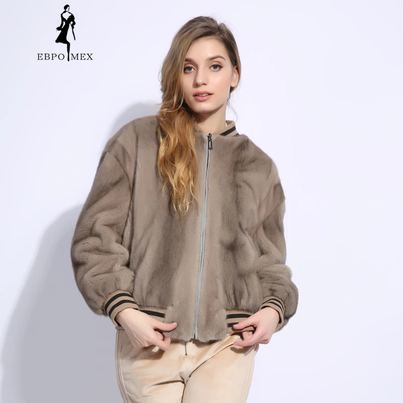 Baseball Mink Fur Coat 2018 New Print Short Import Crown Level Velvet real fur mink fur coat
Baseball Mink Fur Coat 2018 New Print Short Import Crown Level Velvet real fur mink fur coat