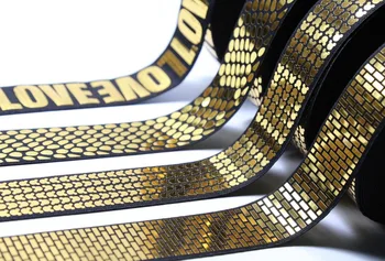 Dance elastic cord sequins elastic rubber band Reflective stretch smooth width sequins elastic rubber belt
Dance elastic cord sequins elastic rubber band Reflective stretch smooth width sequins elastic rubber belt