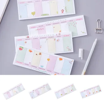 40 Sheets 16.5*6.5cm Weekly/Daily Planner Sticker Sticky Notes Memo Pad Schedule Check List School Stationery gift
40 Sheets 16.5*6.5cm Weekly/Daily Planner Sticker Sticky Notes Memo Pad Schedule Check List School Stationery gift