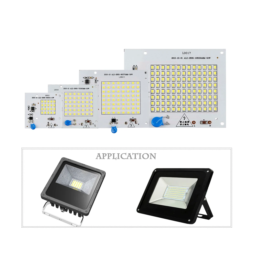 Smart IC SMD LED Lamp Chip 220V 10W 20W 30W 50W Light Source 2835 FloodLight Spotlight Outdoor Lighting Project Diode Lamp JQ
Smart IC SMD LED Lamp Chip 220V 10W 20W 30W 50W Light Source 2835 FloodLight Spotlight Outdoor Lighting Project Diode Lamp JQ