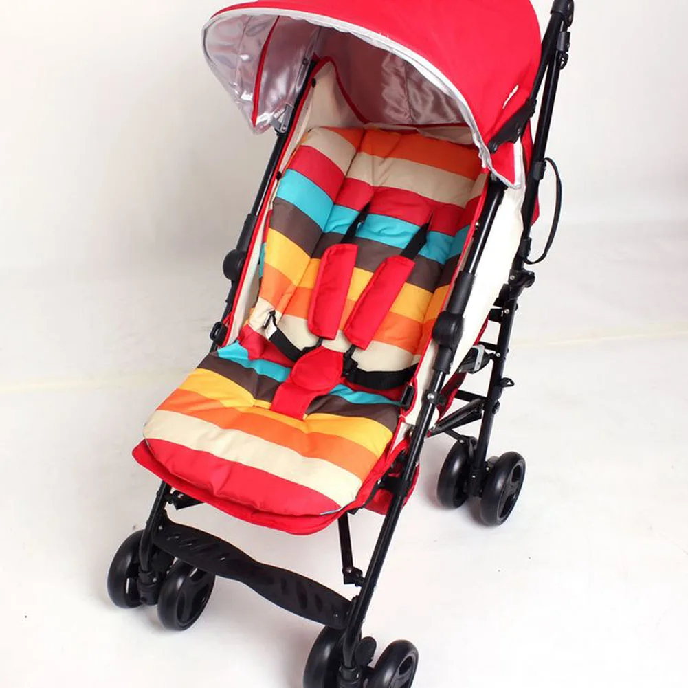 Baby Infant Stroller Seat Pushchair Cushion Cotton Mat Rainbow Color Soft Thick Pram Cushion Chair Baby Car Seat Cushion
Baby Infant Stroller Seat Pushchair Cushion Cotton Mat Rainbow Color Soft Thick Pram Cushion Chair Baby Car Seat Cushion