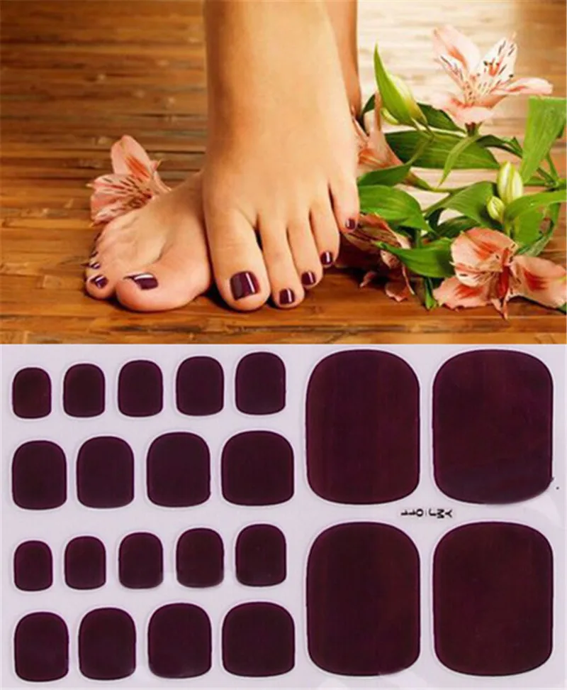 22Tips Toenail Art Sticker Full Cover Waterproof Non-toxic Toenails DIY Foot Adhesive Polish Stickers Wraps Accessories Manicure
22Tips Toenail Art Sticker Full Cover Waterproof Non-toxic Toenails DIY Foot Adhesive Polish Stickers Wraps Accessories Manicure