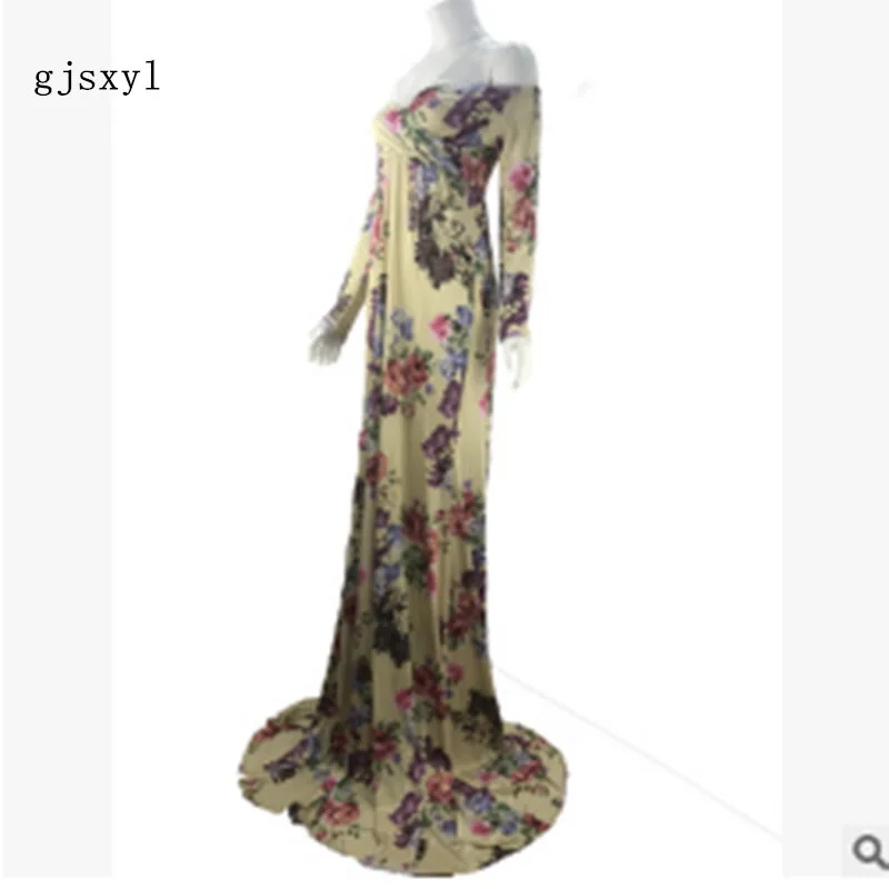 New Europe and the United States women's print pregnant women long-sleeved hats dress dress photography dress
New Europe and the United States women's print pregnant women long-sleeved hats dress dress photography dress