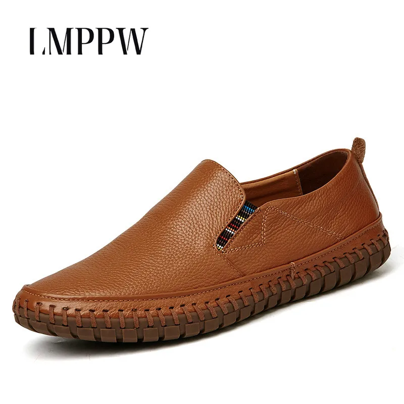 England Style Men Loafers Genuine Leather Casual Shoes Handmade Breathable Men Loafers Comfortable Soft Men Flats High Quality 8
England Style Men Loafers Genuine Leather Casual Shoes Handmade Breathable Men Loafers Comfortable Soft Men Flats High Quality 8