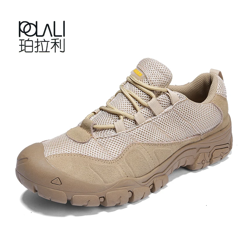 POLALI Men Hiking Shoes Man Brand Waterproof Cloth Tactical Boots Outdoor Athletic Hunting Trekking Camping Sport Shoes Sneakers
POLALI Men Hiking Shoes Man Brand Waterproof Cloth Tactical Boots Outdoor Athletic Hunting Trekking Camping Sport Shoes Sneakers