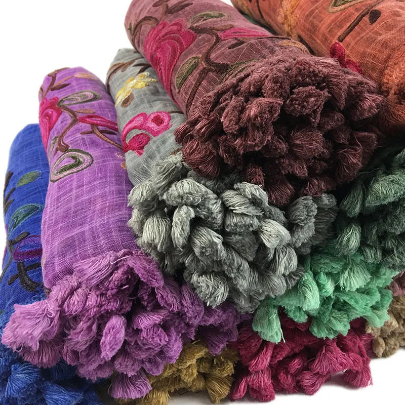 Women High Quality Stitch Floral Tassel Viscose Shawl Scarf Winter Embroider African Ethnic Pashmina Stole Muslim Hijab Snood
Women High Quality Stitch Floral Tassel Viscose Shawl Scarf Winter Embroider African Ethnic Pashmina Stole Muslim Hijab Snood