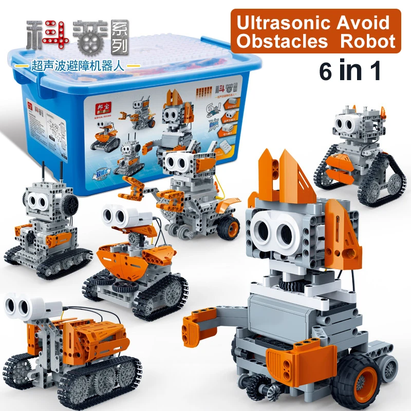 BanBao Compatible legoed robot kits robotics sets Ultrasonic model building blocks Educational bricks Toys Children kid technic
BanBao Compatible legoed robot kits robotics sets Ultrasonic model building blocks Educational bricks Toys Children kid technic