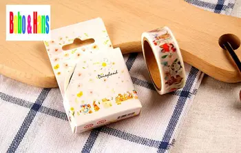 New sweet forest story paper masking Tape Scrapbooking Decoration Stationery washi Tape wholesale
New sweet forest story paper masking Tape Scrapbooking Decoration Stationery washi Tape wholesale