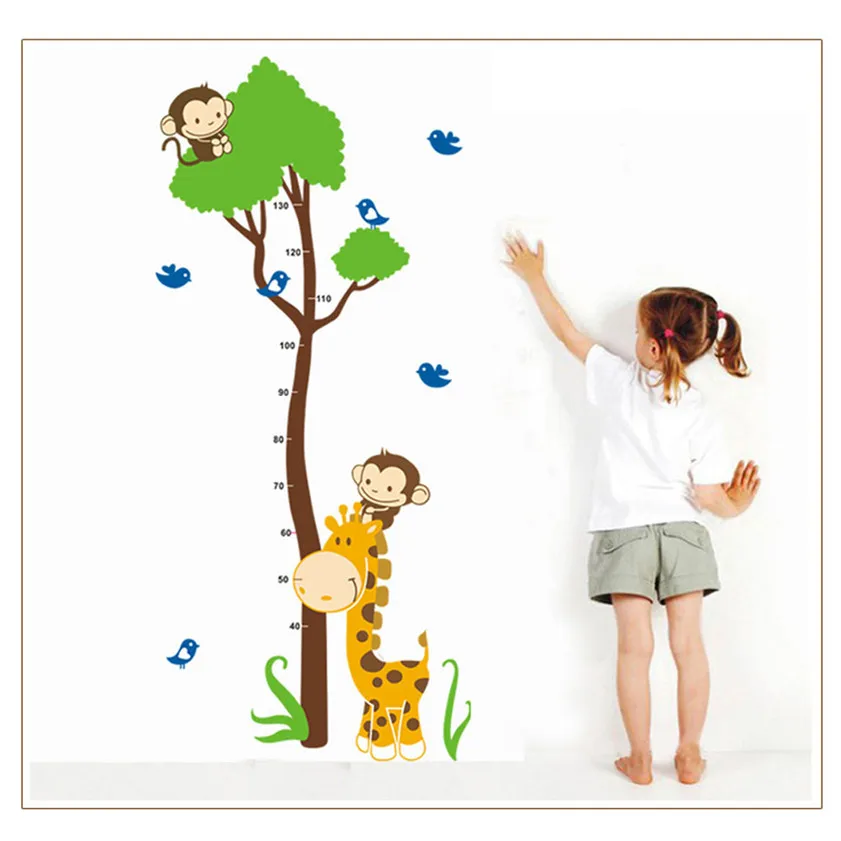 2018 High Qulity Cute Wall Sticker Scale Measure Sticker For Baby Room/Kid Room/Nursery Stencil Wall designs Animal Dropship
2018 High Qulity Cute Wall Sticker Scale Measure Sticker For Baby Room/Kid Room/Nursery Stencil Wall designs Animal Dropship