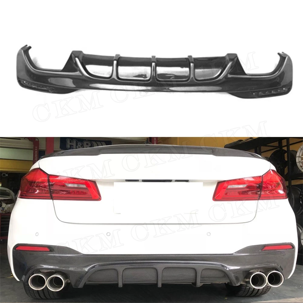 5 Series Carbon Fiber Rear Bumper Lip Diffuser Body Kits for BMW G30 G31 G38 M Tech M Sport 2017 2018 Car Styling
5 Series Carbon Fiber Rear Bumper Lip Diffuser Body Kits for BMW G30 G31 G38 M Tech M Sport 2017 2018 Car Styling