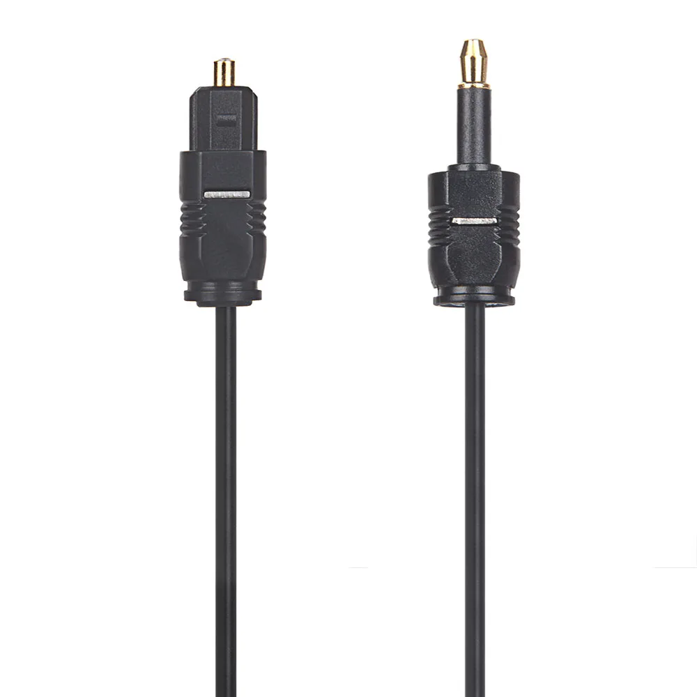 Mini Toslink 3.5 to Optical Audio Cable Adapter Digital Sound Opt 3.5mm SPDIF Cable for Macbook 1m
Mini Toslink 3.5 to Optical Audio Cable Adapter Digital Sound Opt 3.5mm SPDIF Cable for Macbook 1m
