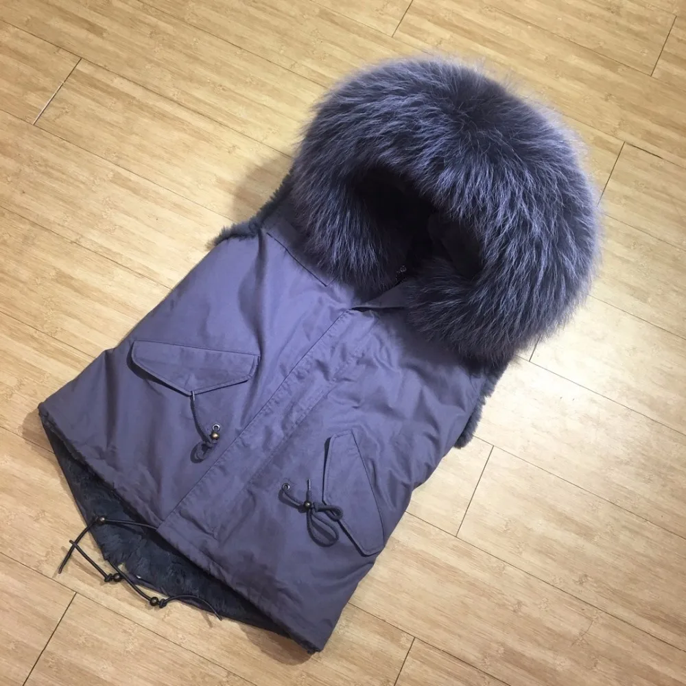 2018 Grey Vest Coat Winter Short Grey Furs Lined Outwear Coat, Natural Collar Sleevless MR MRS WEAR
2018 Grey Vest Coat Winter Short Grey Furs Lined Outwear Coat, Natural Collar Sleevless MR MRS WEAR