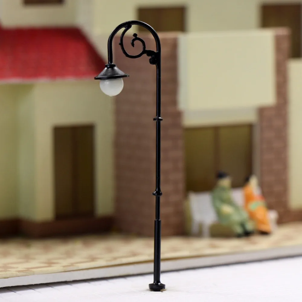 10pcs Warm White Model Train 1:87 Street Lights HO Scale Lamp Post LYM58 LEDs NEW Miniature Single Head
10pcs Warm White Model Train 1:87 Street Lights HO Scale Lamp Post LYM58 LEDs NEW Miniature Single Head