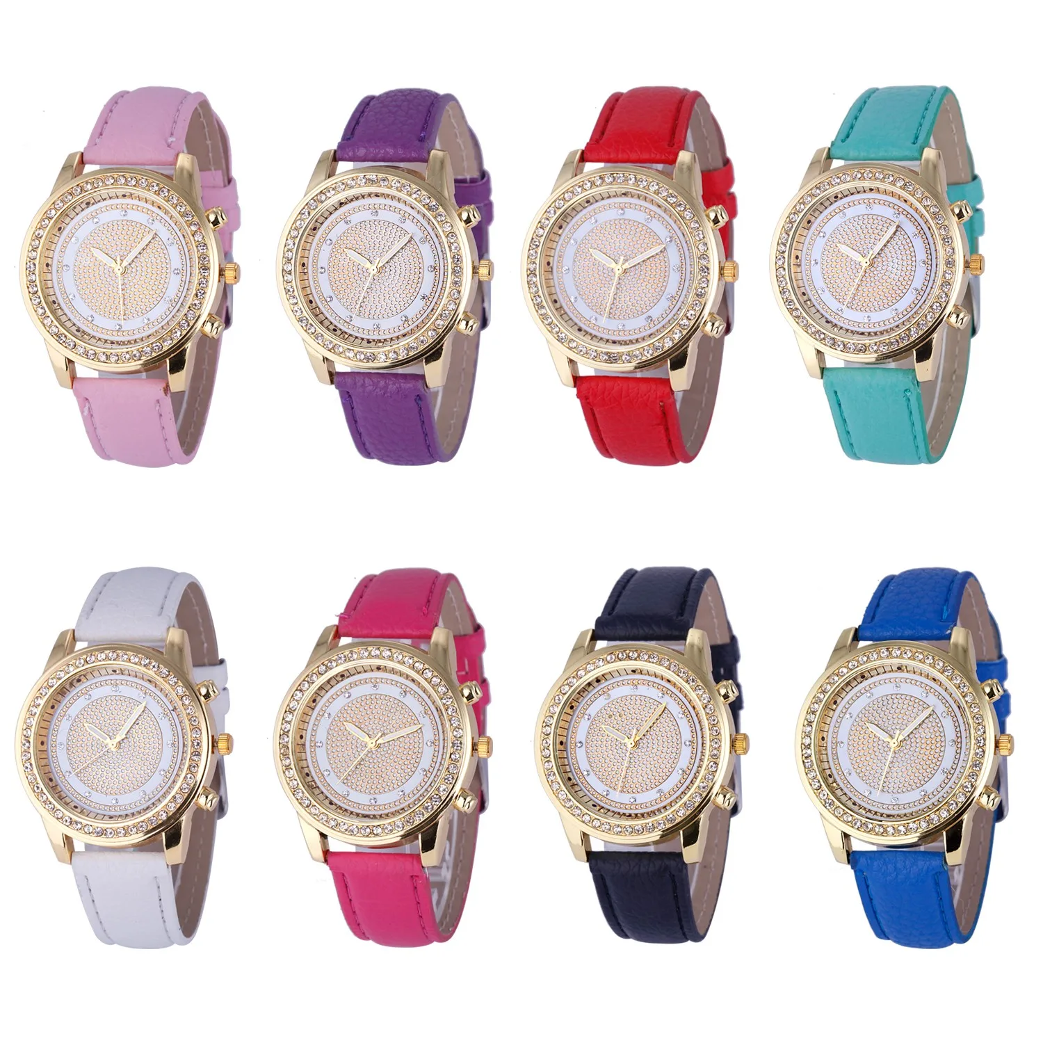 Womens Hot sale Fashion Leather Analog Stainless Steel Quartz Wrist Watch Sexy Luxury brands fashion Elegant Lovely Beautiful#25
Womens Hot sale Fashion Leather Analog Stainless Steel Quartz Wrist Watch Sexy Luxury brands fashion Elegant Lovely Beautiful#25