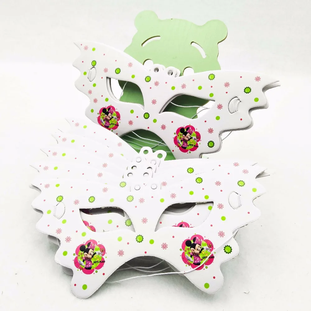 10pcs/set Minnie mouse Mask Christmas Halloween Party Supplies Happy Birthday Party Decoration For Kids Party Wholesale supplies
10pcs/set Minnie mouse Mask Christmas Halloween Party Supplies Happy Birthday Party Decoration For Kids Party Wholesale supplies
