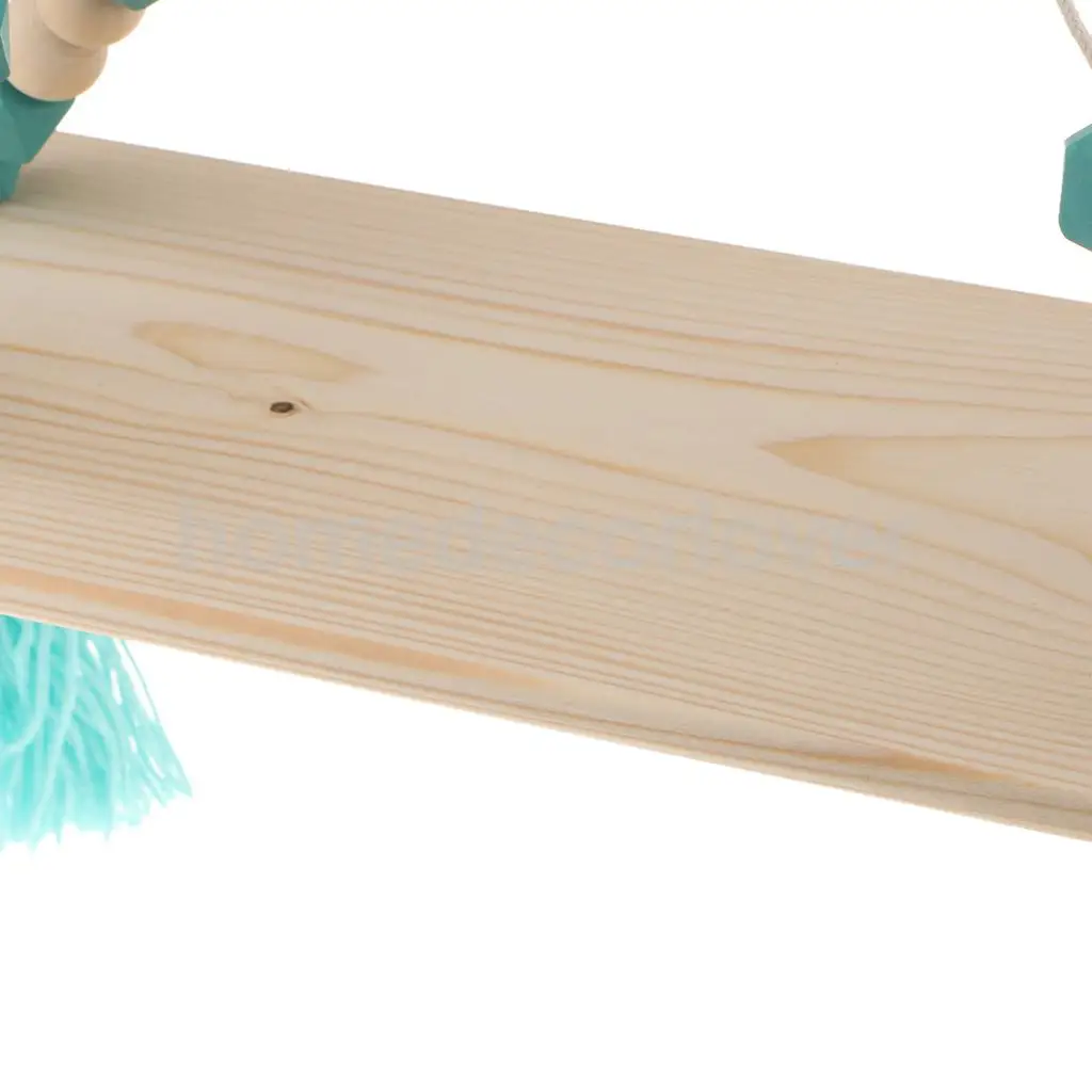 Wall Hanging Wooden Shelves Floating Wall Shelf Home Decor Baby Kids Room Storage Holder Hanger