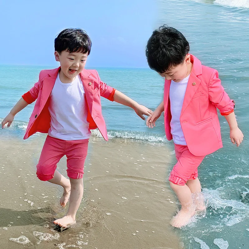 2019 Boys Gentleman Suits for Wedding Kids Birthday Gift Boys Dresses Suit Blazer+Pant 2pcs Clothing Sets Children Costume
2019 Boys Gentleman Suits for Wedding Kids Birthday Gift Boys Dresses Suit Blazer+Pant 2pcs Clothing Sets Children Costume