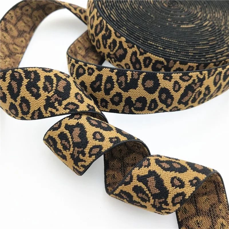 1meter Leopard Print Elastic Band 2.5cm Elastic Ribbon Clothing Bags Trousers Elastic Webbing Straps DIY Sewing Accessories
1meter Leopard Print Elastic Band 2.5cm Elastic Ribbon Clothing Bags Trousers Elastic Webbing Straps DIY Sewing Accessories