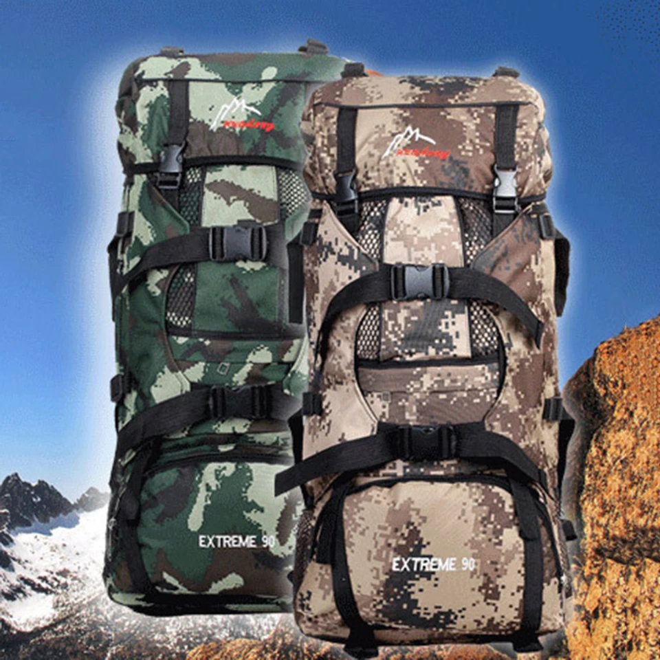 Outdoor Military Tactical Backpack 75L Molle Bag Army Sport Travel Rucksack Camping Hiking Trekking Hunting Camouflage Bags
Outdoor Military Tactical Backpack 75L Molle Bag Army Sport Travel Rucksack Camping Hiking Trekking Hunting Camouflage Bags