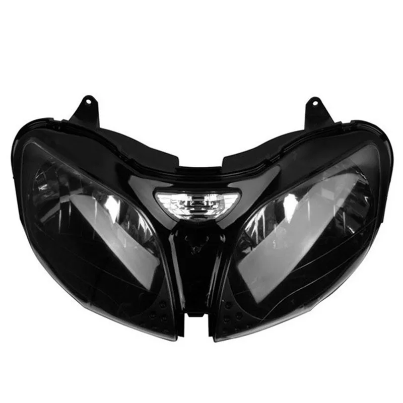 Motorcycle Headlight Headlamp Assembly For Kawasaki 2000-2003 ZX-9R / 2000-2002 ZX6R / 2000-2008 ZZR600/ZX600J
Motorcycle Headlight Headlamp Assembly For Kawasaki 2000-2003 ZX-9R / 2000-2002 ZX6R / 2000-2008 ZZR600/ZX600J