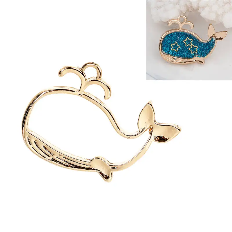 DoreenBeads Zinc Alloy Open Back Bezel Pendant Whale Animal Handmade Silicone Resin Mold Pendant Gold Color 37*27mm, 1 PC
DoreenBeads Zinc Alloy Open Back Bezel Pendant Whale Animal Handmade Silicone Resin Mold Pendant Gold Color 37*27mm, 1 PC