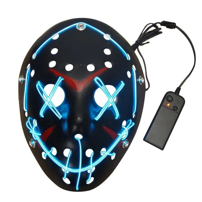 Wire Mask Light Up Neon Skull LED Mask For Halloween Party & Concert Scary Party Theme Cosplay Payday Series Masks 2018 New Year
Wire Mask Light Up Neon Skull LED Mask For Halloween Party & Concert Scary Party Theme Cosplay Payday Series Masks 2018 New Year
