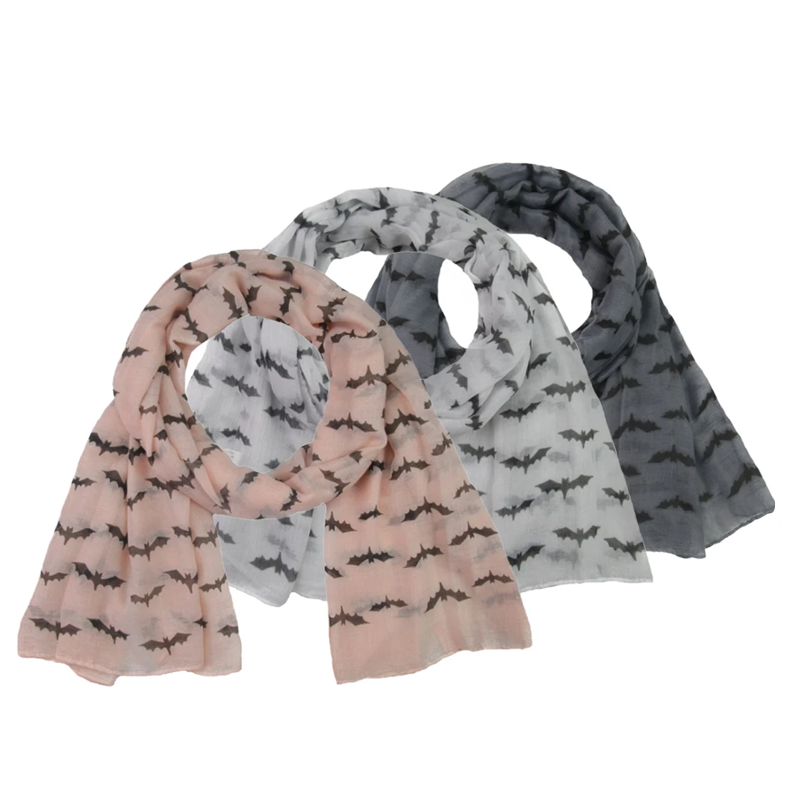 Popular Halloween scarf Masquerade Party bat printing scarf cotton soft and breathable Wan Christmas Christmas Accessories
Popular Halloween scarf Masquerade Party bat printing scarf cotton soft and breathable Wan Christmas Christmas Accessories