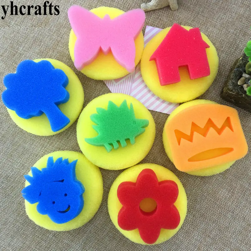 2PCS/LOT,Flower dinosaur double side round art sponge brushes Drawing toys Early learning educational toys Kindergarten arts
2PCS/LOT,Flower dinosaur double side round art sponge brushes Drawing toys Early learning educational toys Kindergarten arts