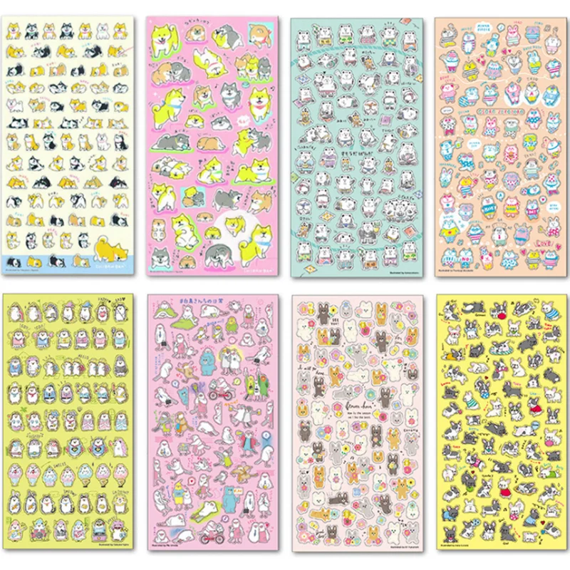 1 Sheet Cute Animal Panda/Hedgehog/dog/cat/rabbit/bird Decorative Sticker DIY Scrapbooking photo Label Diary Album Sticker
1 Sheet Cute Animal Panda/Hedgehog/dog/cat/rabbit/bird Decorative Sticker DIY Scrapbooking photo Label Diary Album Sticker