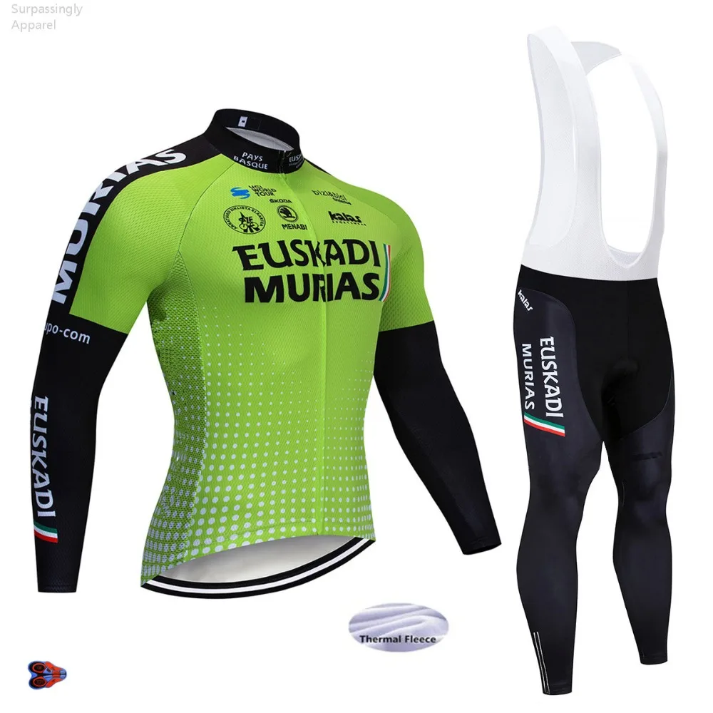 2019 Men UCI Bicycle Clothing EUSKADI Winter Pro Team Long Sleeve Cycling Set Bike Jersey Ropa Maillot Ciclismo Cycling Clothing
2019 Men UCI Bicycle Clothing EUSKADI Winter Pro Team Long Sleeve Cycling Set Bike Jersey Ropa Maillot Ciclismo Cycling Clothing