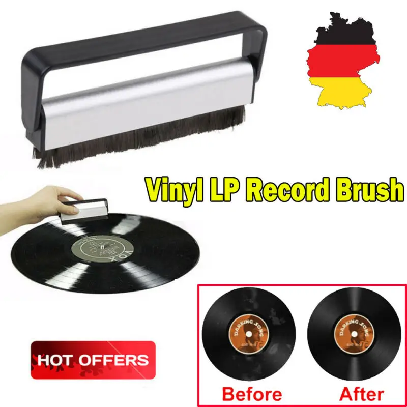 NEW Useful Turntable Player Accessory Carbon Fiber Record Cleaner Cleaning Brush Vinyl Anti Static Dust Remover Brush for CD/LP
NEW Useful Turntable Player Accessory Carbon Fiber Record Cleaner Cleaning Brush Vinyl Anti Static Dust Remover Brush for CD/LP