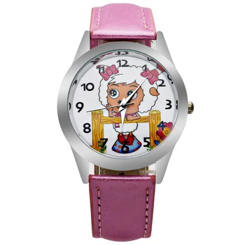 kittyed luxury brand mk waterproof Cartoon farm goat Leather strap children's boys girls kids Quartz watch wrist Watches Clock 
kittyed luxury brand mk waterproof Cartoon farm goat Leather strap children's boys girls kids Quartz watch wrist Watches Clock