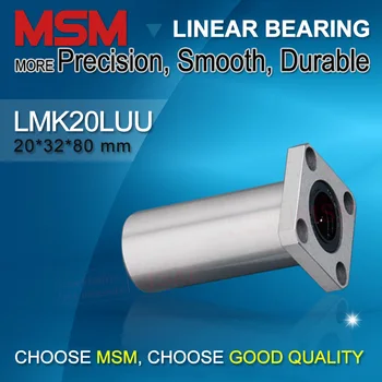 MSM Square Flange Linear Bearings Long 8pcs LMK20LUU Shaft Bushing 20mm Linear Motion Slide CNC Parts Automation Parts LMKL20UU
MSM Square Flange Linear Bearings Long 8pcs LMK20LUU Shaft Bushing 20mm Linear Motion Slide CNC Parts Automation Parts LMKL20UU