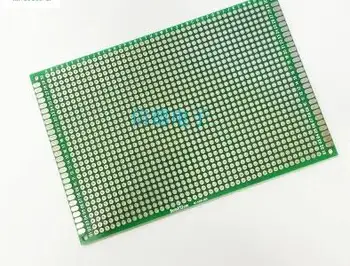 2PCS x 8x12 cm PROTOTYPE PCB 2 layer 8*12 panel Universal Board 2.54mm Double Side Green Board 1.6mm thickness Connector
2PCS x 8x12 cm PROTOTYPE PCB 2 layer 8*12 panel Universal Board 2.54mm Double Side Green Board 1.6mm thickness Connector