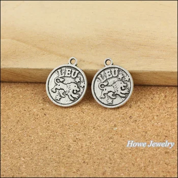 70pcs Fashion Round constellation Leo carved Pendant Tibetan silver Fit European Necklace DIY Metal Jewelry Findings
70pcs Fashion Round constellation Leo carved Pendant Tibetan silver Fit European Necklace DIY Metal Jewelry Findings