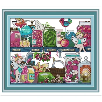 Storeroom Painting Home decoration Embroidery Cross Set Home Decor Chinese Counted Cross Stitch Pattern DMC Cross Stitch Fabric
Storeroom Painting Home decoration Embroidery Cross Set Home Decor Chinese Counted Cross Stitch Pattern DMC Cross Stitch Fabric