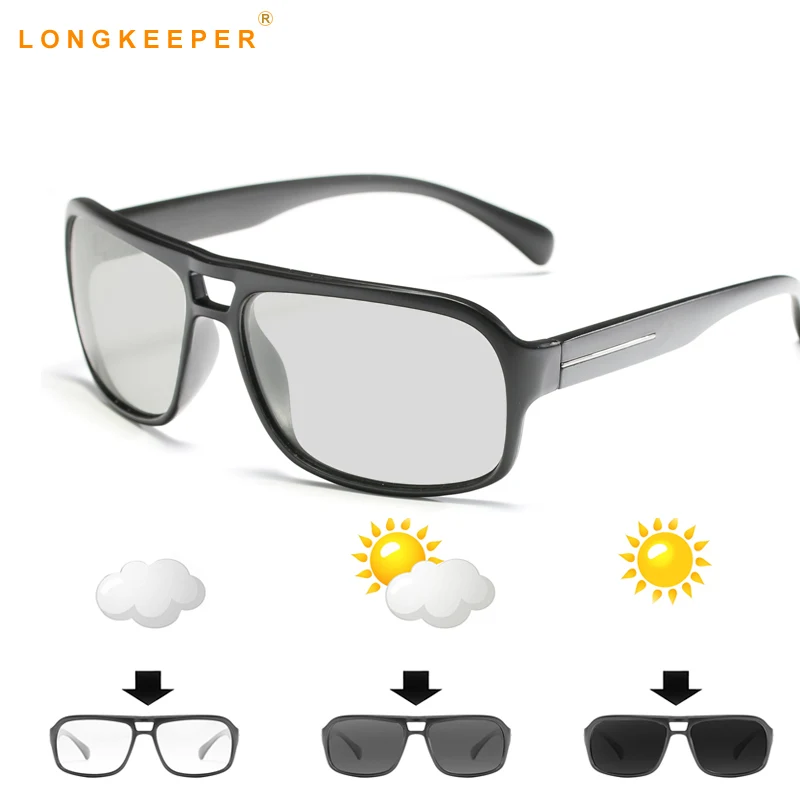 Photochromic HD Sunglasses Polarized Sun Glasses Women Men Chameleon Car Driving Goggles Glasses UV400 Anti Glare Glasses
Photochromic HD Sunglasses Polarized Sun Glasses Women Men Chameleon Car Driving Goggles Glasses UV400 Anti Glare Glasses