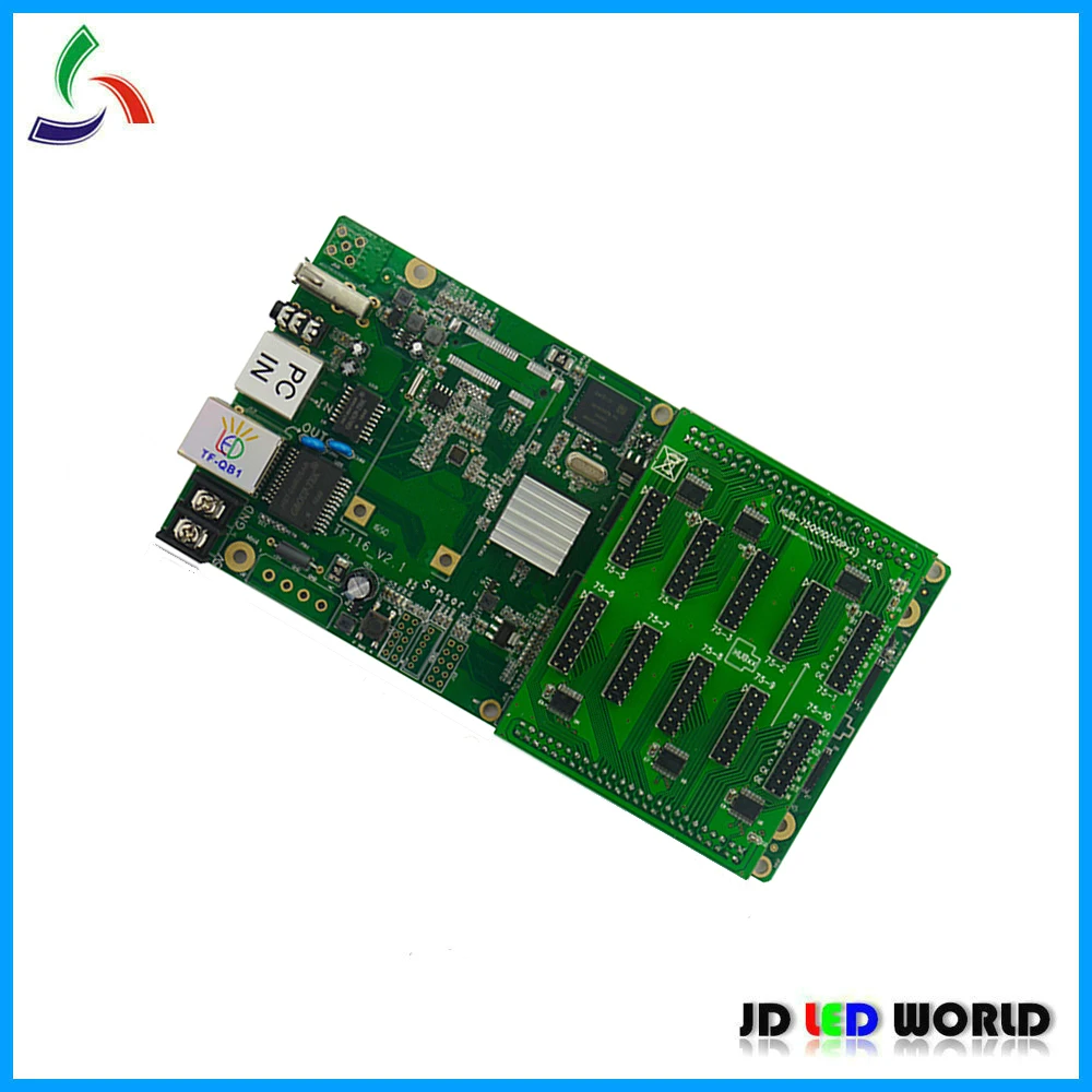 TF-QB1 USB and Network port video and audio full color led controller card supports 384*256 512*192
TF-QB1 USB and Network port video and audio full color led controller card supports 384*256 512*192